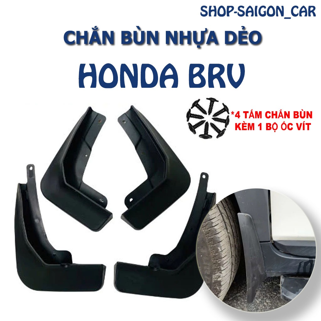บังโคลนรถสําหรับ HONDA BRV 2023 2024 2025 พลาสติก พร้อม SCREWS