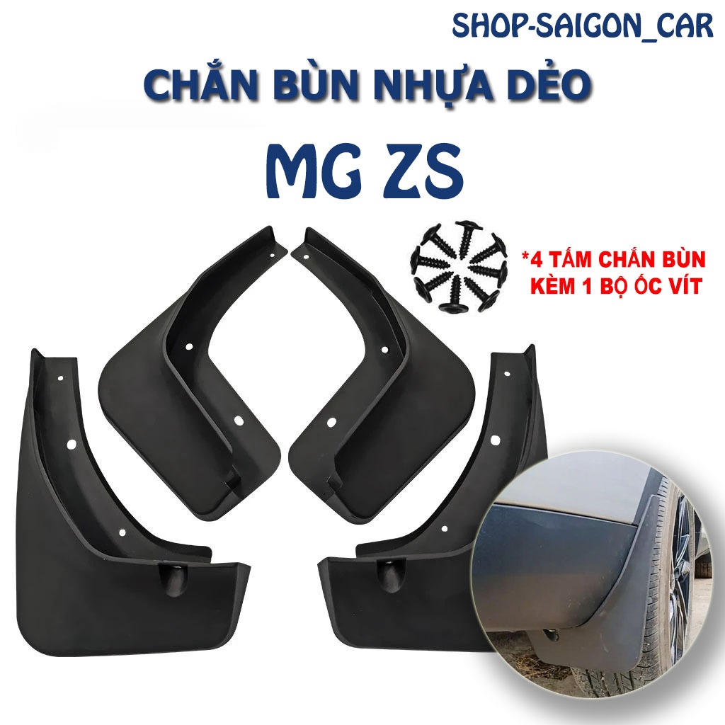 ชุดบังโคลน มก ZS 2022 2023 2024 2025 จํานวน 4 ตัว นําเข้าจากไทย แบบพลาสติก มีรอยเปื้อน
