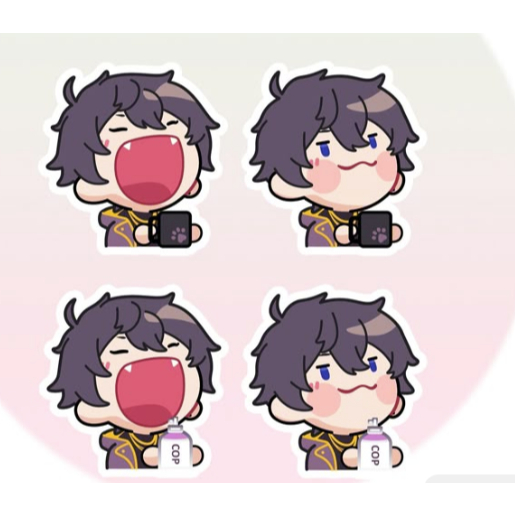 พวงกุญแจ Vtuber shoto vox