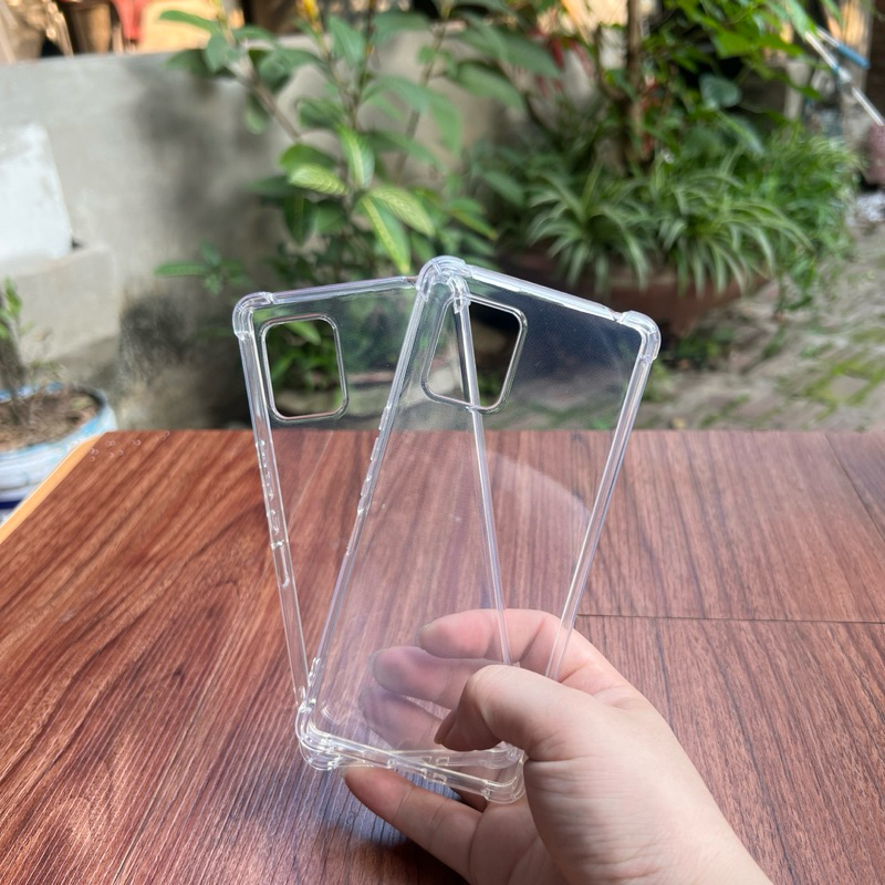 เคสซิลิโคนยืดหยุ่นสําหรับ Sharp Aquos Zero 6/ Aquos Air โปร่งใสและกันกระแทก 4 มุม