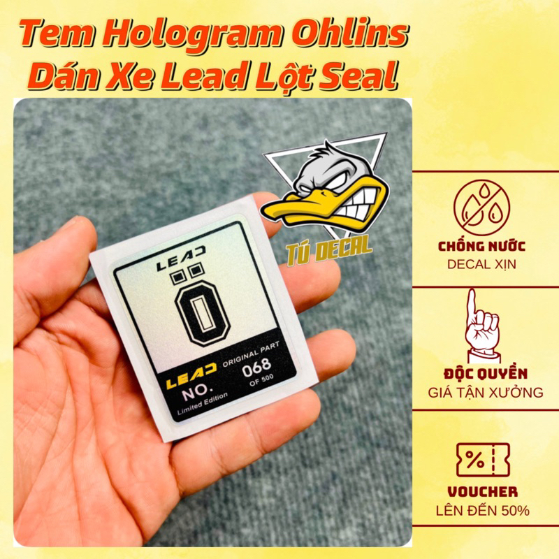 Lead Car Logo Sticker Hologram Decal Material เปลี่ยนสีตามมุมต่างๆมากมาย