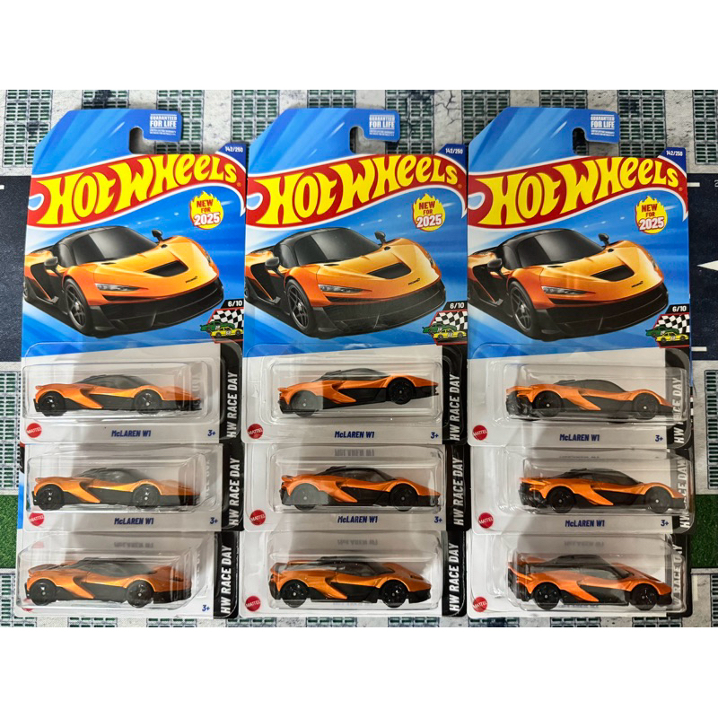 Hot Wheels McLaren W1 รถโมเดล