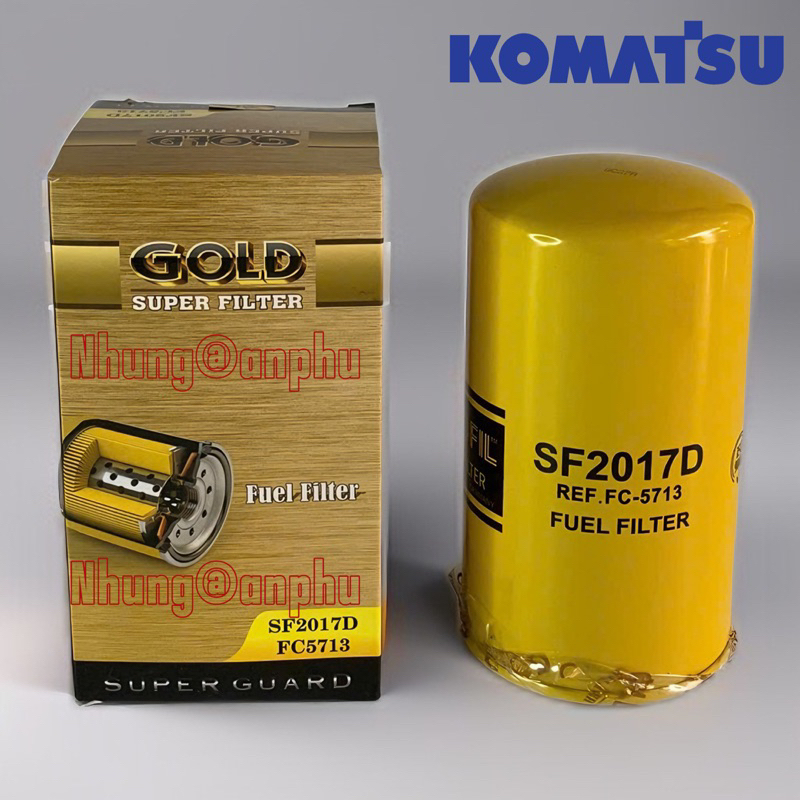 กรองน้ํามันพี550774 , FF-5488 , FC-5713 , 600-31-570 SF2017D JS1077 CUMMINS , KOMATSU