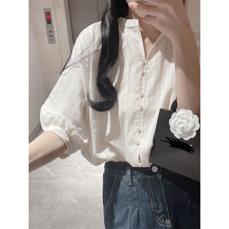 Oni.Shop_Basic เสื้อเชิ้ตครึ่งแขน