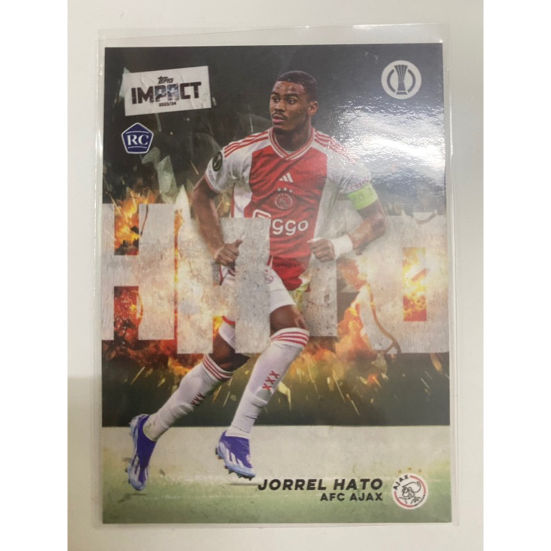 L82 การ์ดฟุตบอล Jorrel Hato AFC Ajax 2024