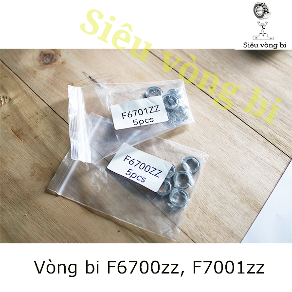 ขอบแบริ่ง - แบริ่งหน้าแปลน F6700zz, F6701zz