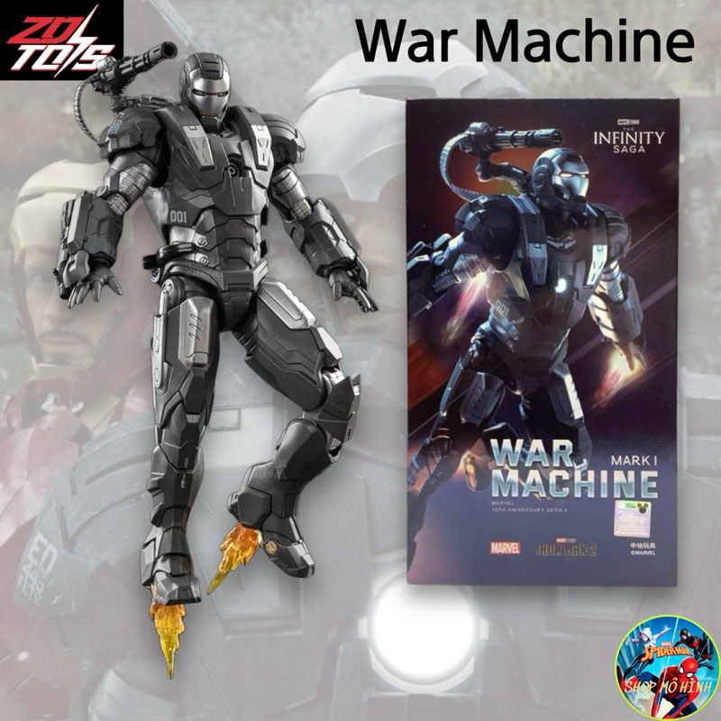 ของแท้รุ่น ZD Toys War Machine Mark 1 Iron Man Iron Man 1:10 scale