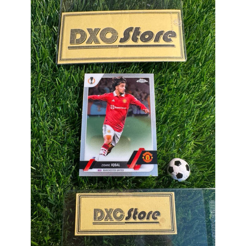 [ ของแท้ ] - TOPPS CHROME UCC 2023 - ZIDANE IQBAL (MANCHESTER UNITED)