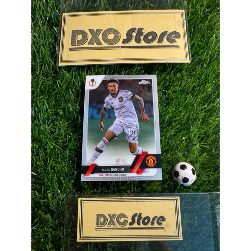 [ ของแท้ ] - TOPPS CHROME UCC 2023 - JADON SANCHO (MANCHESTER UNITED)