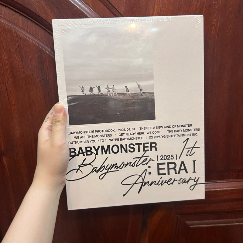 Photobook 1st Anniversary ERA I BABYMONSTER BAEMON ของแท้ Offical