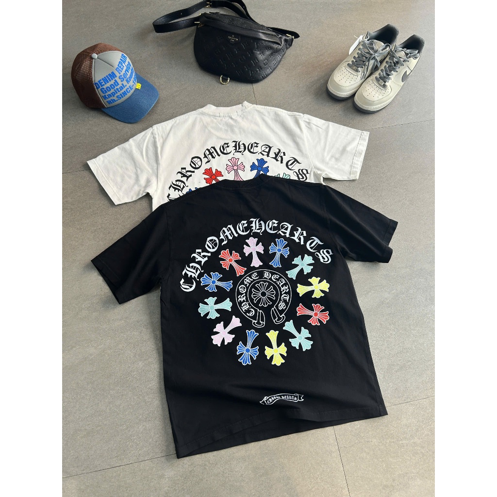 เสื้อยืด Chrome Hearts - ป้ายเต็ม