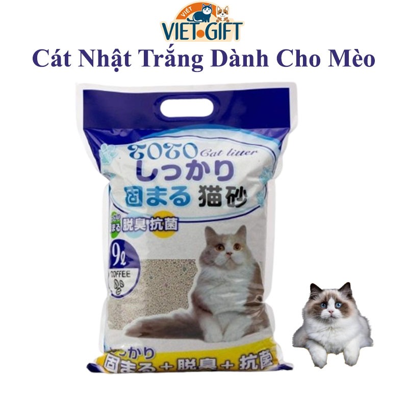 TOTO White Japanese Cat 9L กระเป๋าชั่งน้ําหนัก 4kg – PKCMK45