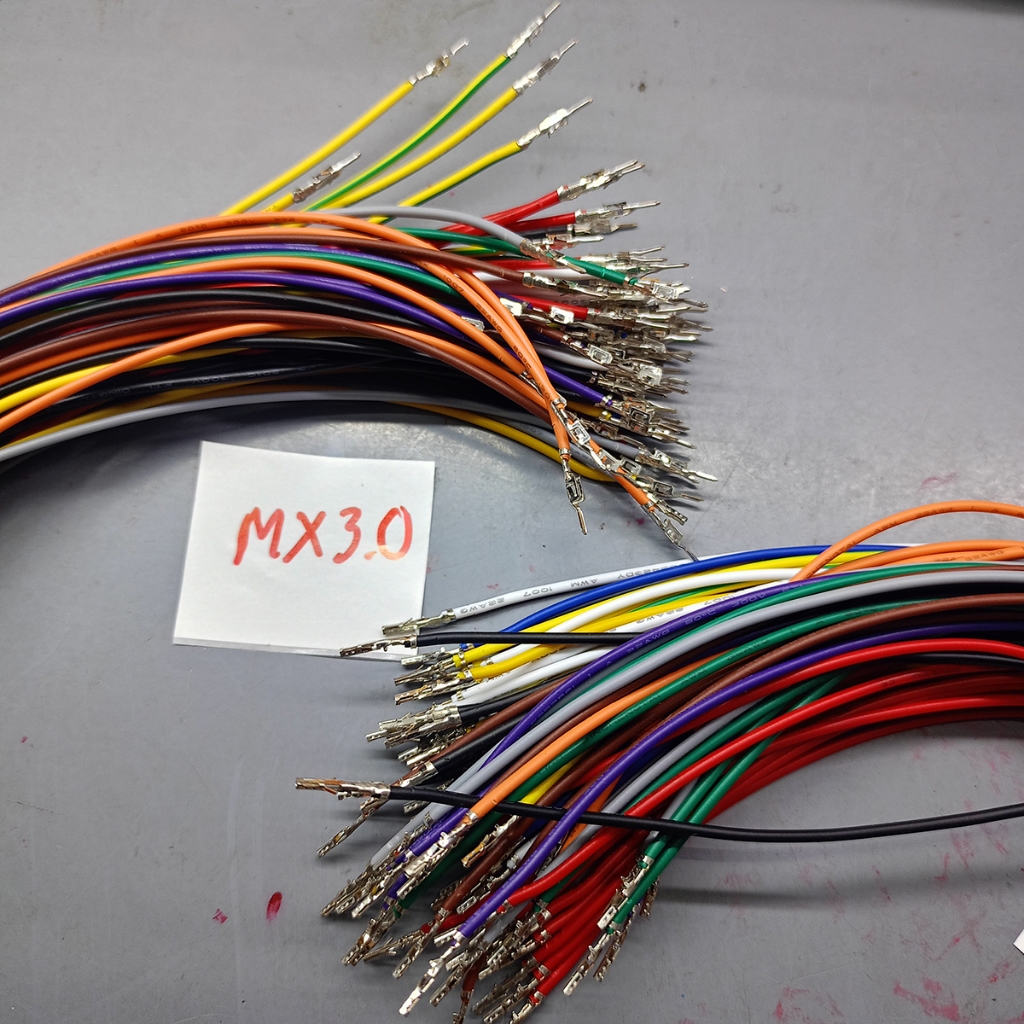 สายไฟ Cos ติดตั้งแจ็ค MX3.0 ยาว 30 ซม. ชนิด awg22