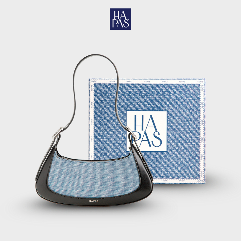 HAPAS กระเป๋าสะพายหนังผู้หญิง Mix Square Size 27 - TDV240769