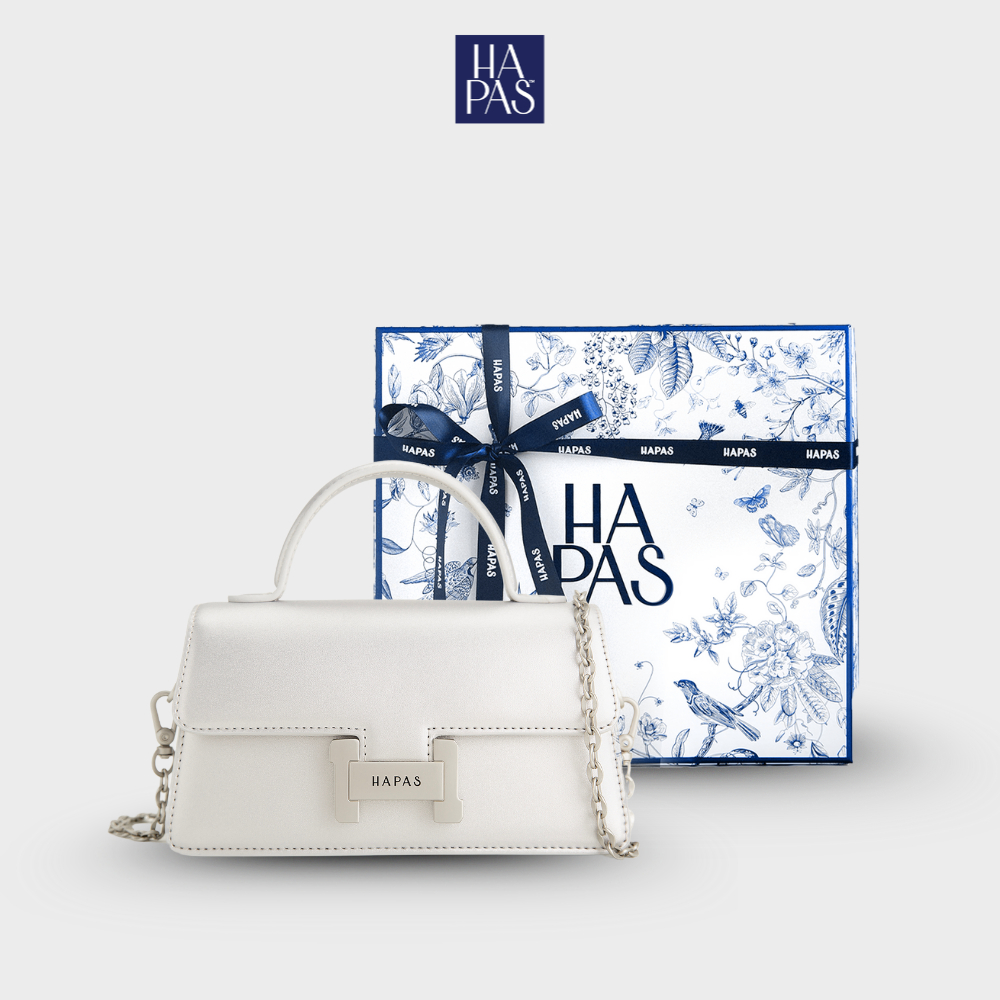 HAPAS กระเป๋าถือ H-Zip สําหรับผู้หญิงพร้อมหูหิ้วขนาด 20 - TDV240363