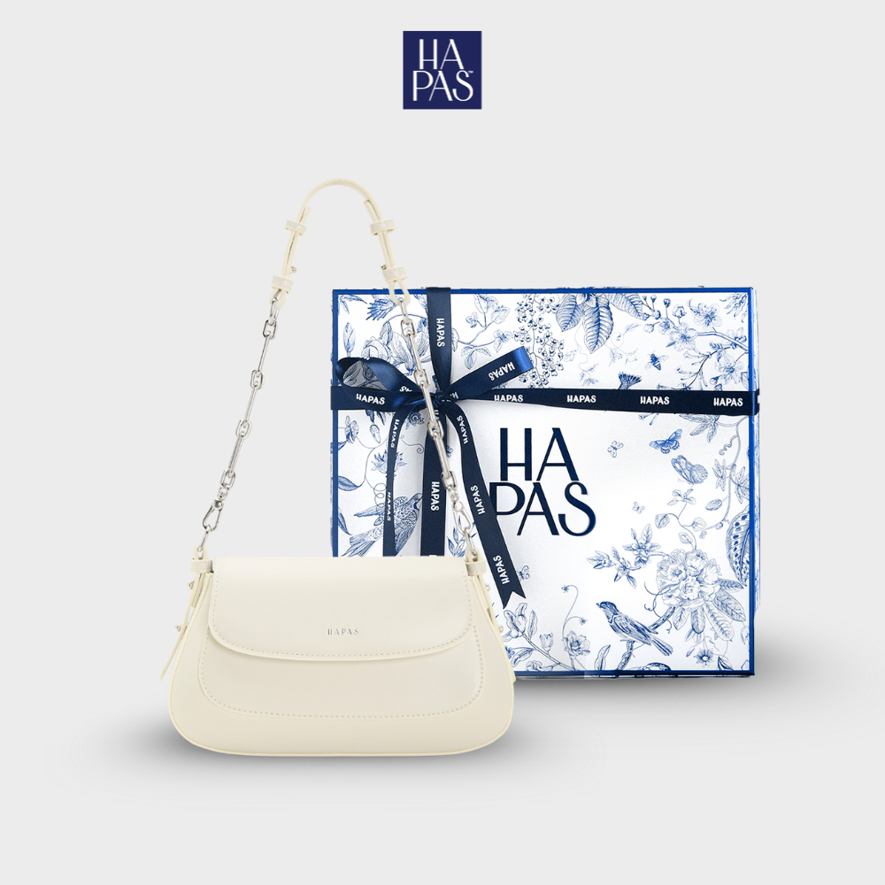 HAPAS Hobo กระเป๋าสะพายไหล่ผู้หญิง Chain Handle Gift Set Size 23 - TDV24037