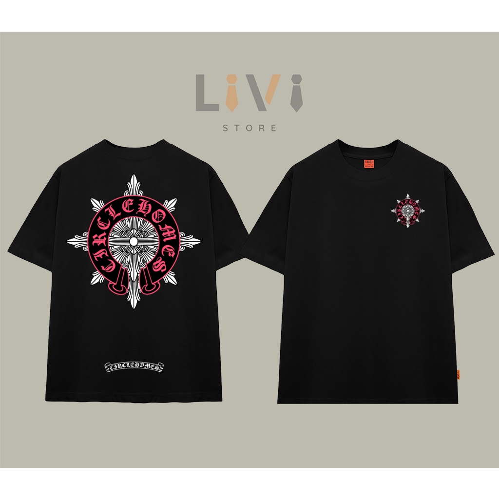 Gothic Crown Premium Cotton Loose T-Shirt - LiVi Store