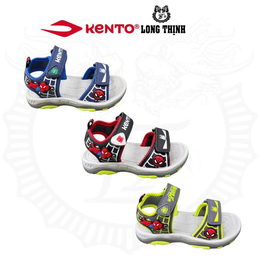 Kento 911-9 รองเท้าแตะเด็กผู้ชาย – สไตล์ซูเปอร์ฮีโร่