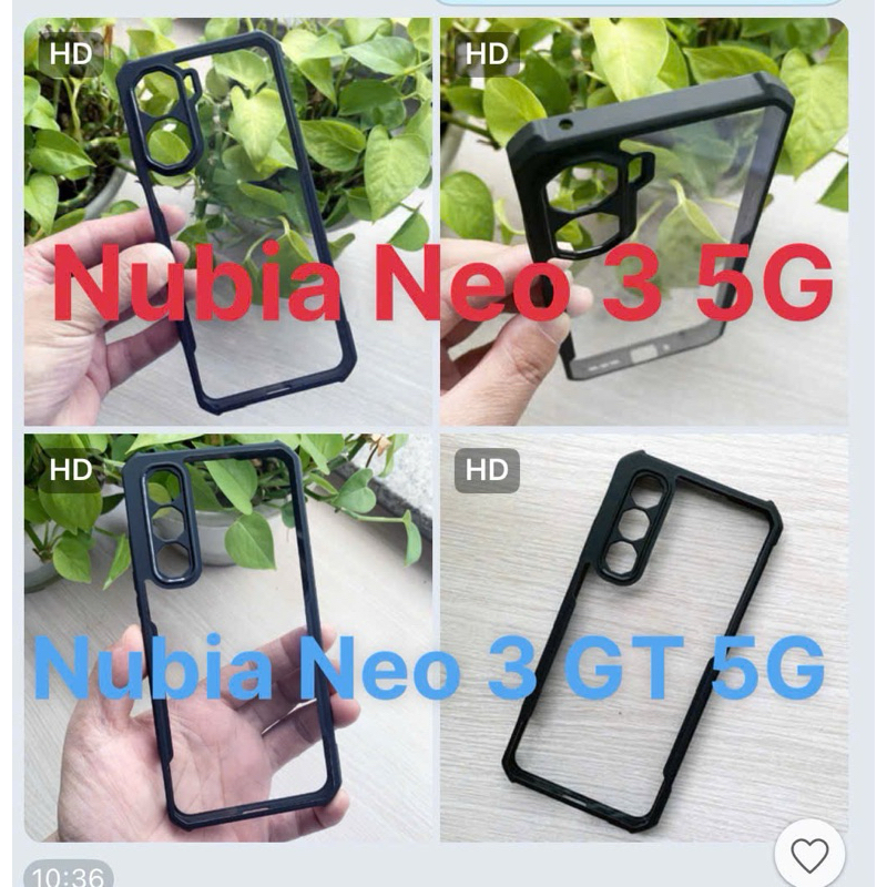 เคสสําหรับ Nubia Neo 3 GT 5G, Naubia Neo 3 5G XUNDo Company พร้อมขอบยืดหยุ่นกันกระแทกและด้านหลังพลาส