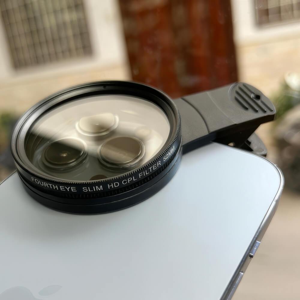 CPL FILTER 52MM 67MM สําหรับโทรศัพท์ (หน้าจอ TTATTOO - LANDSCAPE)