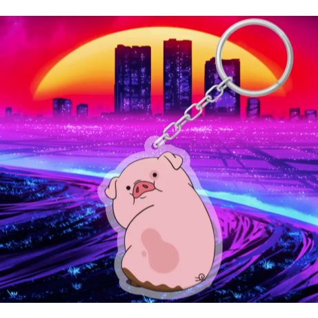 พวงกุญแจสําหรับกระเป๋า Gravity Falls - ตกแต่ง