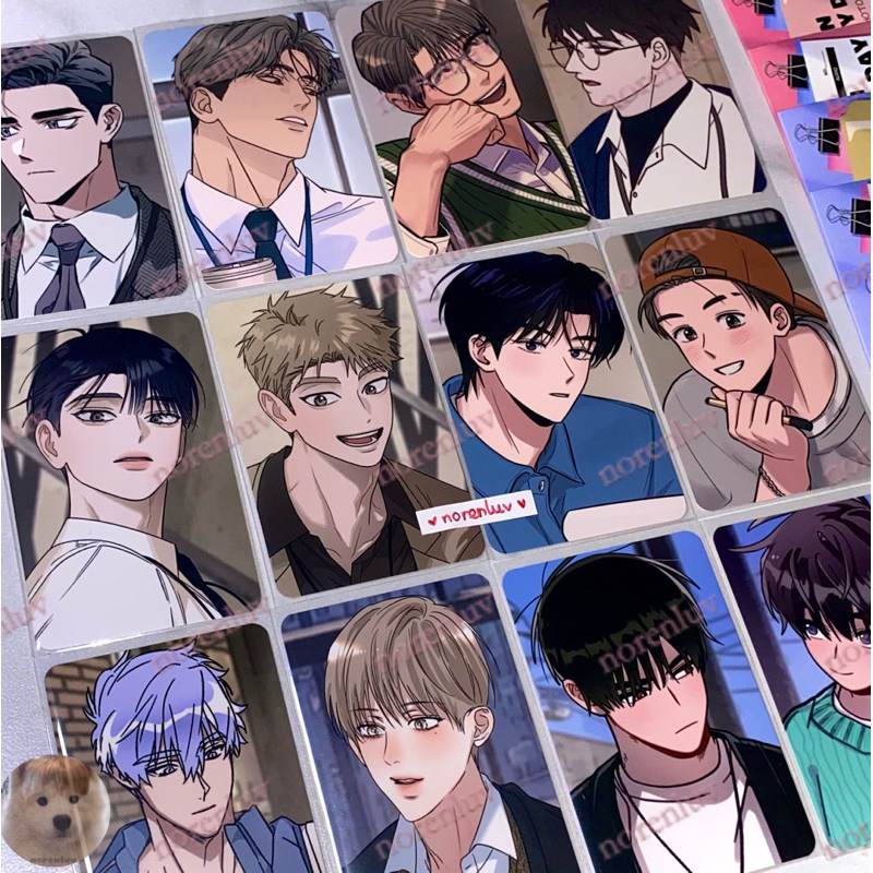 [AVAILABLE] CARD PACK LEBM CAFE LEZHIN BOMTOON <Open Company Day>