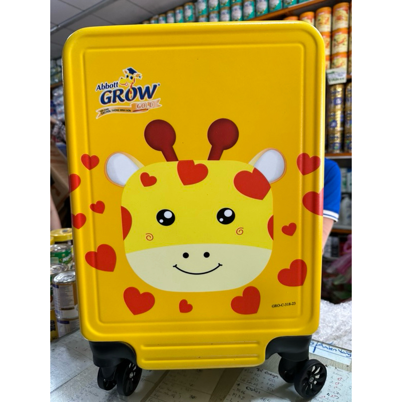 กระเป๋าเดินทาง Similac Bear / กระเป๋าเดินทางกวาง Grow สีเหลืองสดใส hkm