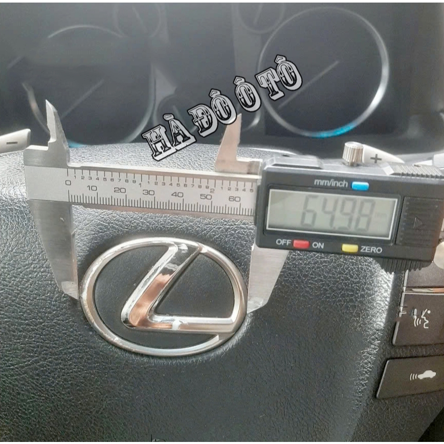 โลโก้พวงมาลัย Lexus (ขนาด 65 มม.) - Lexus Logo Lexus Horn Position