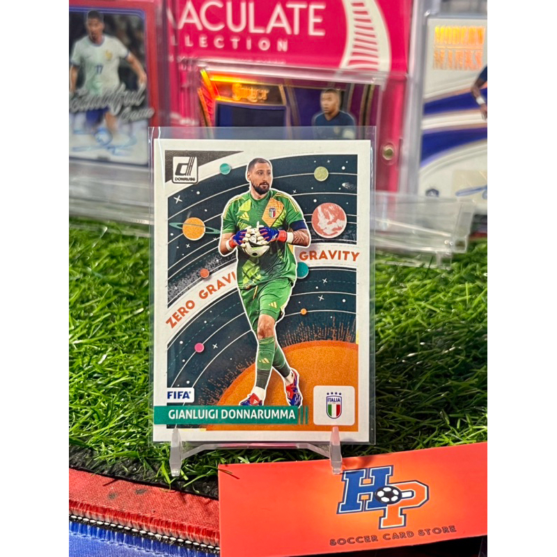 Donnarumma Silver Zero Gravity Panini Donruss 2024/25 การ์ดฟุตบอล