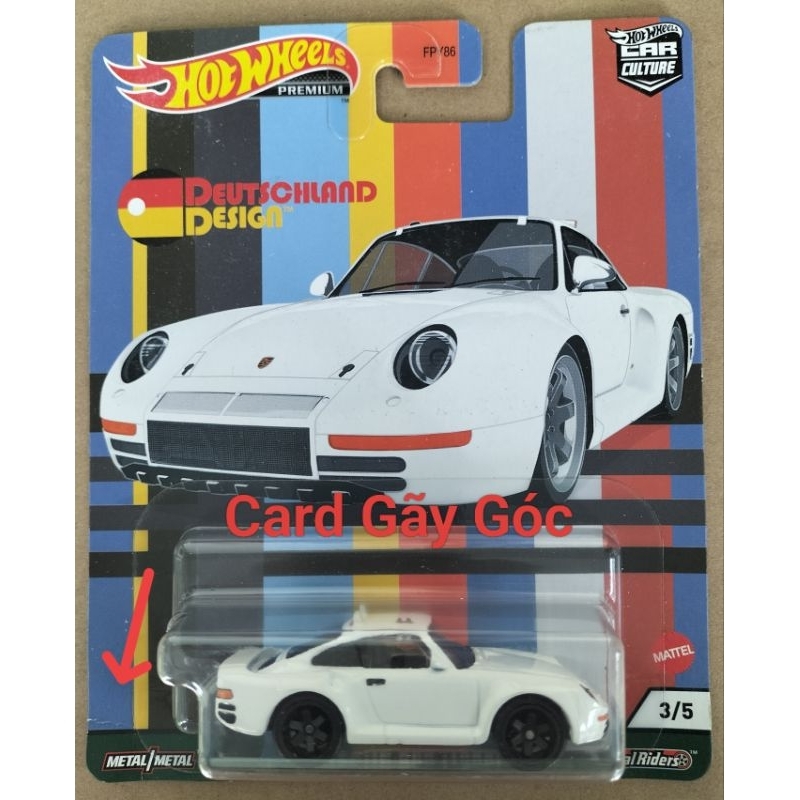 Hot Wheels 2020 Porsche 959 (1986) วัฒนธรรมรถยนต์ดีไซน์ Deutschland