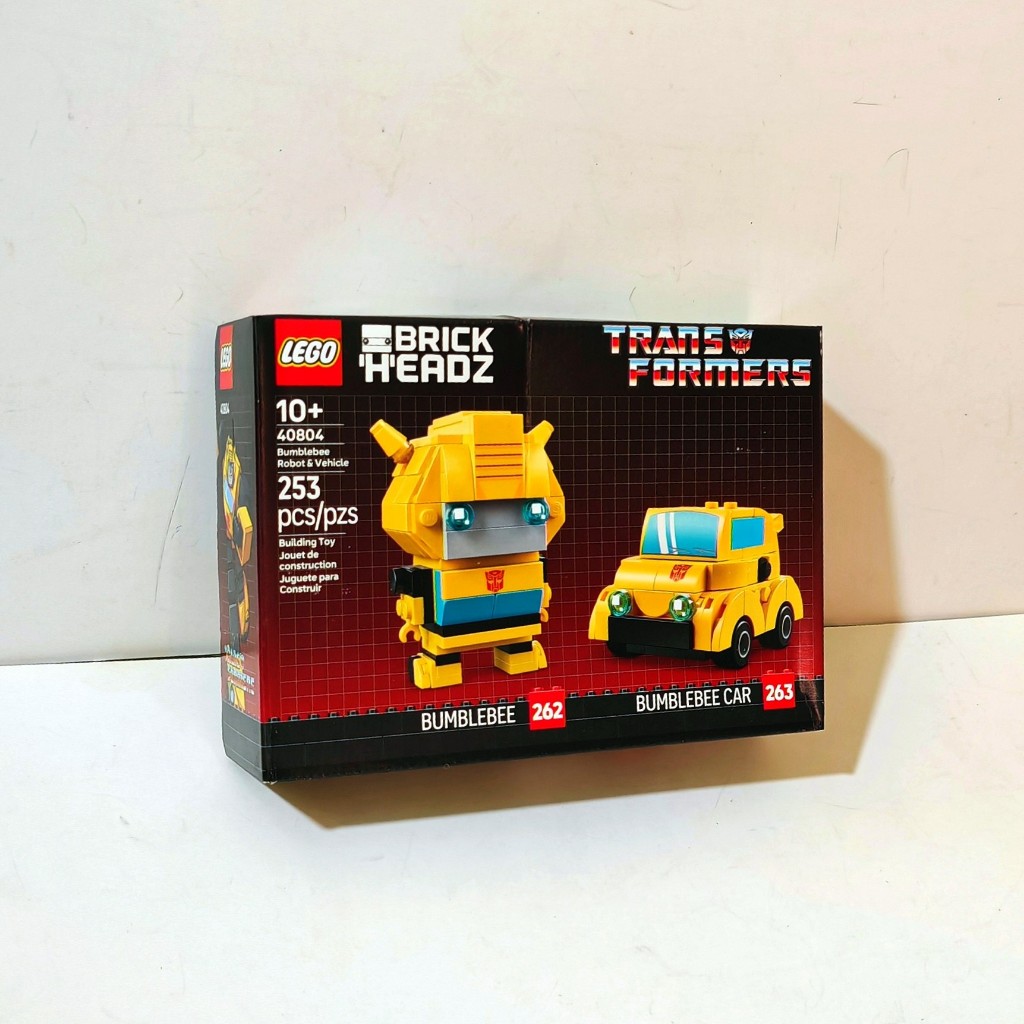 [Lego Brickheadz] 40804 Bumblebee Robot & Vehicle