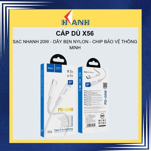 Hoco X56-PD Type-C to -PD 20W X14 X55 สายชาร์จเร็ว