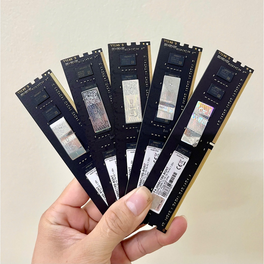 RAM GSKILL D4 8gb บัส 2666 ของแท้ 36 เดือน