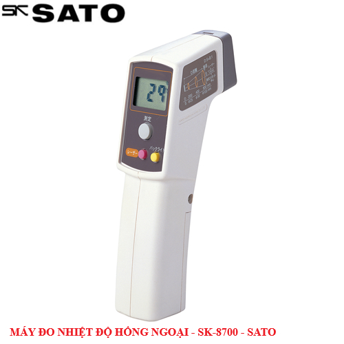 เครื่องวัดอุณหภูมิอินฟราเรด สค-8700 รุ่น : สค-8700 ยี่ห้อ ซาโต้ ใหม่ 100%