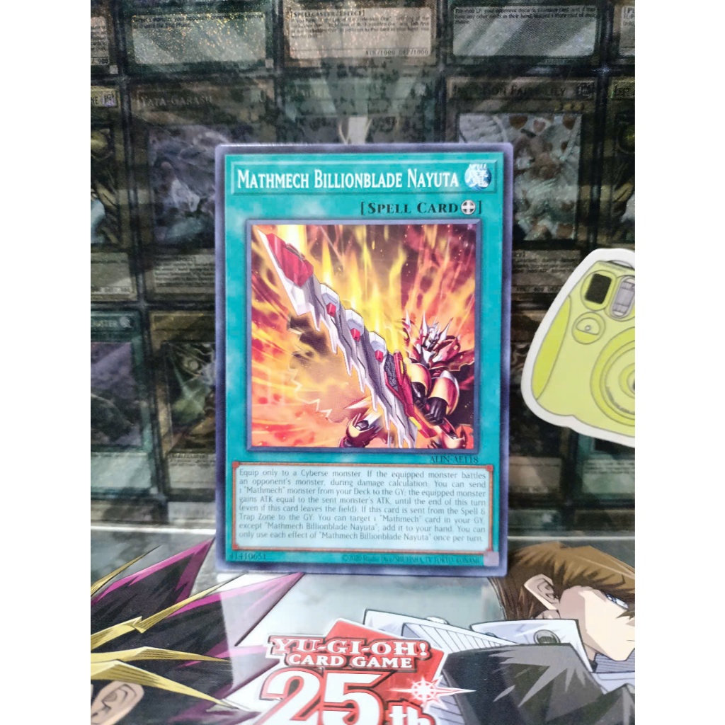 [ Peanut ] Yugioh AE Spell Mathmech Billionblade Nayuta Card - ALIN-AE118 - ทั่วไป