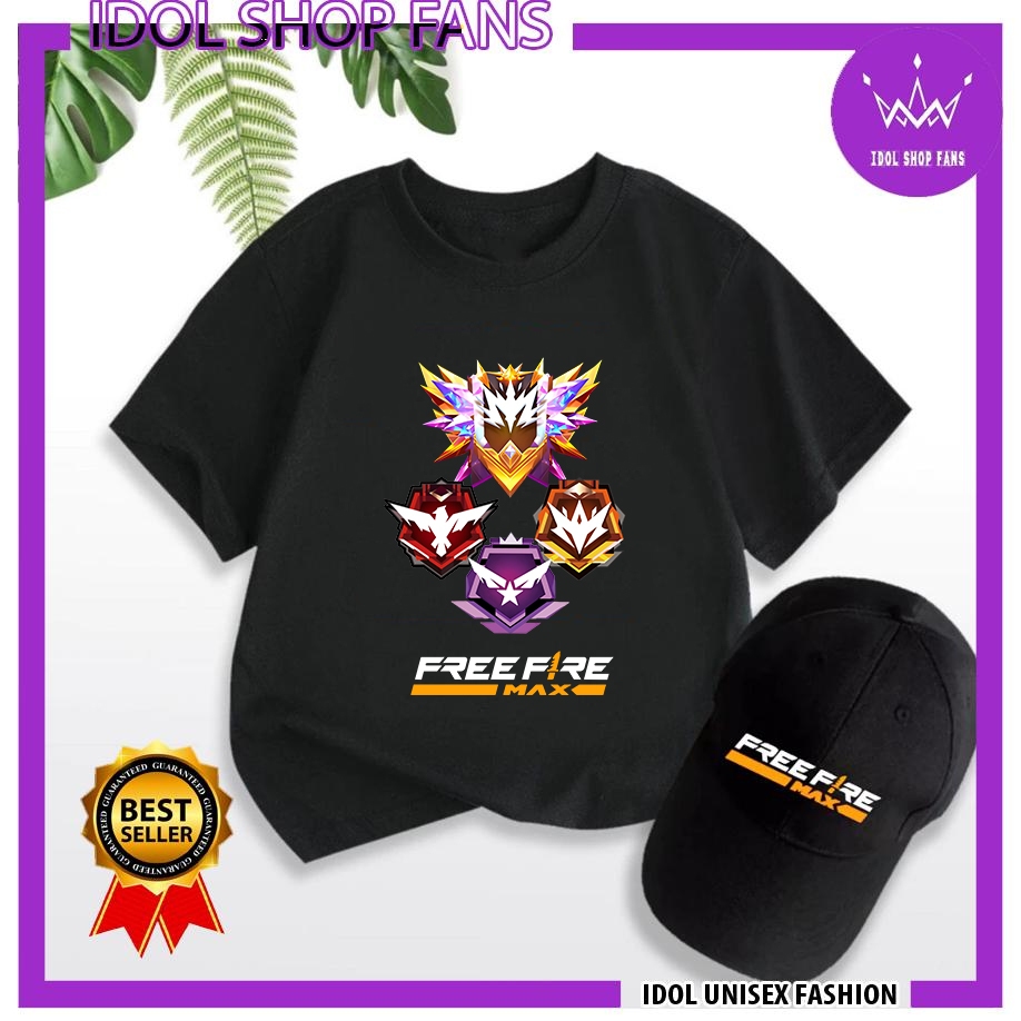 เสื้อยืด Free Fire พร้อม FF Hat - Skibidi Toilet TV