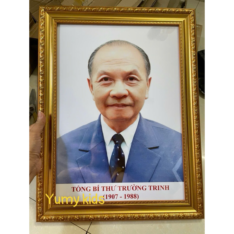 กรอบรูปเลขาทั่วไปของ Truong Trinh ขนาด 21x30, 30x42cm กรอบทอง กรอบโบราณคุณภาพสูง