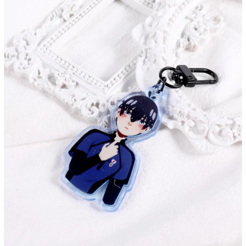 พวงกุญแจ Yoichi Isagi สีน้ําเงินล็อค