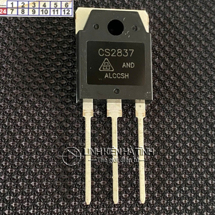 Mosfet CS2837 CS2837AND TO-3P N ช่อง 20A/500V นําเข้า LKTT ใหม่ - AA29