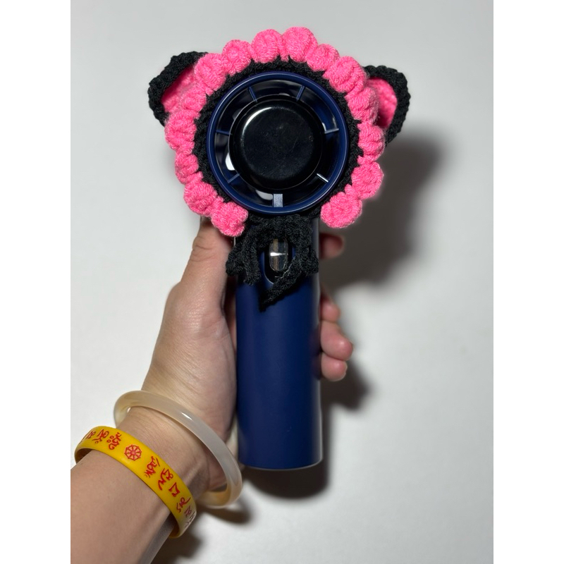 HANDHELD FAN COVER WX-638 MANY CUTE MODELS IN HANDMADE WOOL (ขอให้โครเชต์ได้)