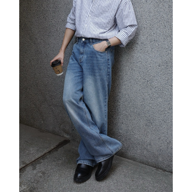 BASIC DOWN JEANS EXTREMELY EASY TO MATCH 2508