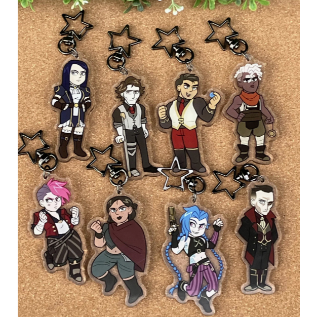 Arcane Acrylic Charms [RESTOCKED]