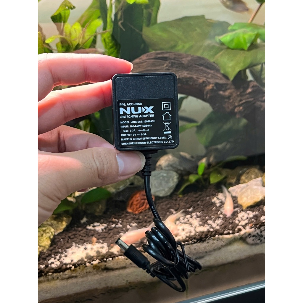 อะแดปเตอร์กีต้าร์ FX 9V 0.5A – เหมาะสําหรับ Loop Core, Boost Core, Metal Core, Lush Chorus