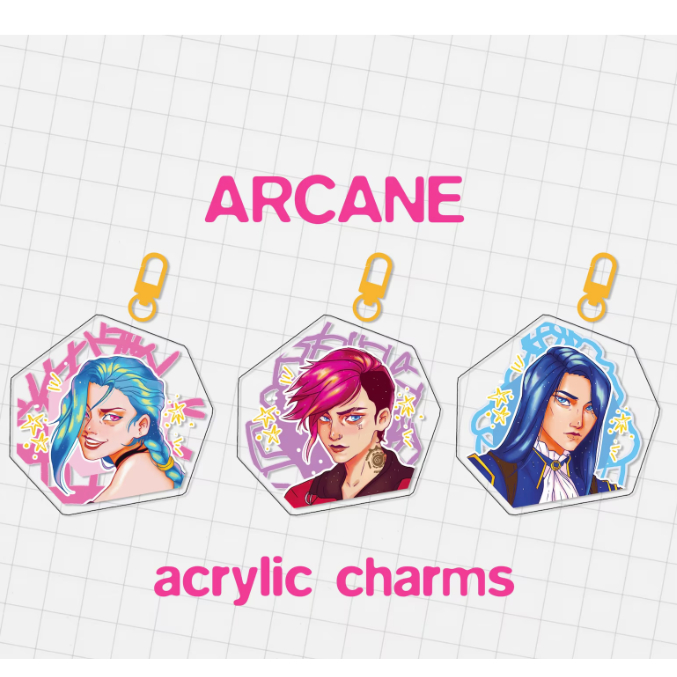 Arcane Acrylic Charms - ตกแต่ง