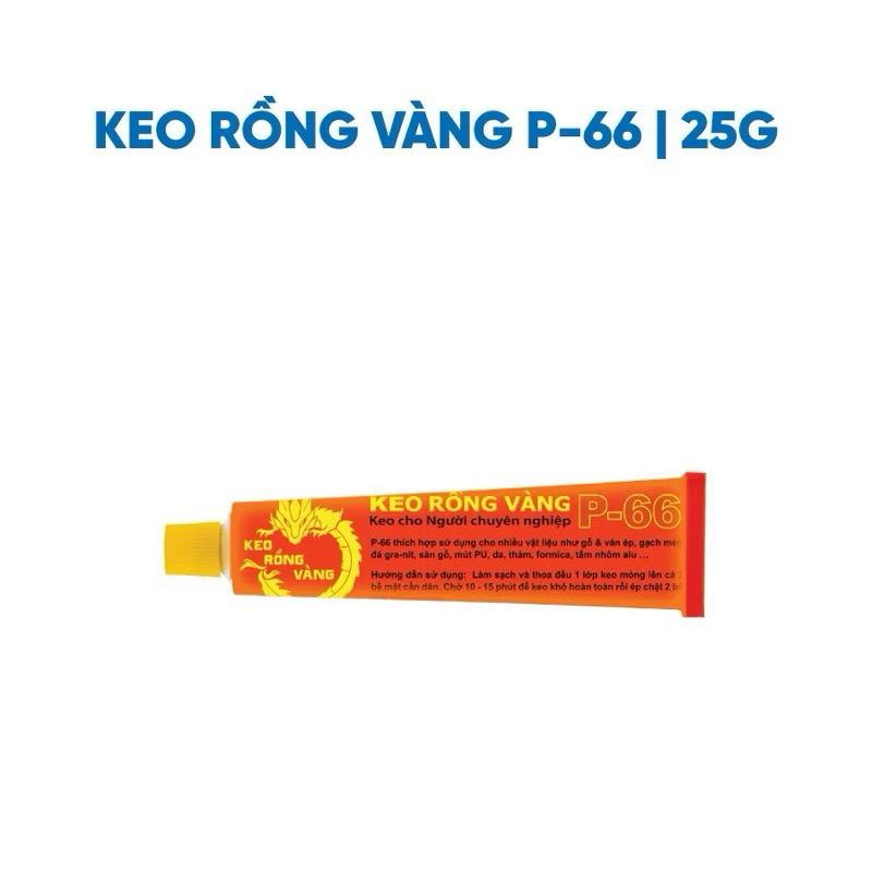 กาวอเนกประสงค์มังกรทอง 25g P66