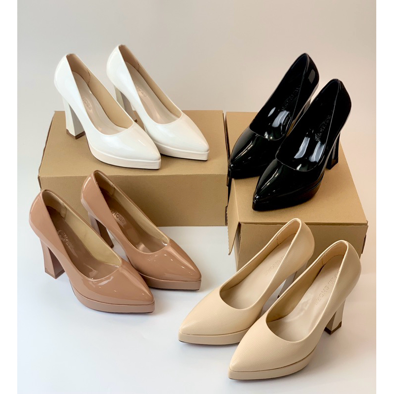 รองเท้าส้นสูง VYARA - พื้นรองเท้าคู่ 11p หรูหรา [VNDNC1]