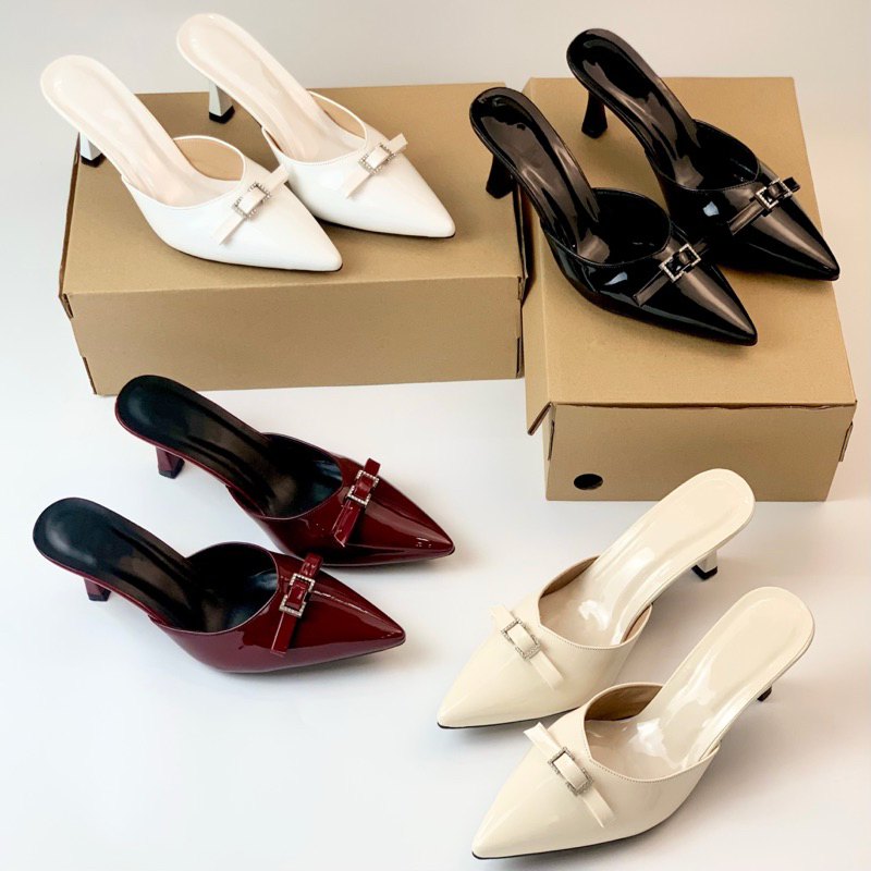 รองเท้าส้นสูงผู้หญิง VYARA-5-7p หรูหรา[SNG]