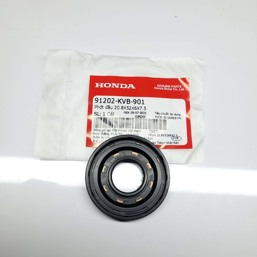 ซีลน้ํามันฮอนด้าแท้ 91202-KVB-901 - การป้องกันการรั่วไหลของน้ํามันที่มีประสิทธิภาพ