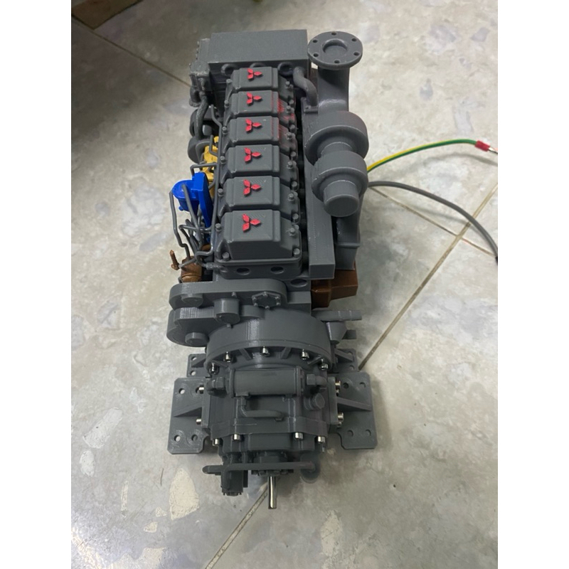 MITSUBISHI S6R รุ่นเครื่องจักร INSTALLING MOTOR 775 และ 795 กล่อง 6.5TUA