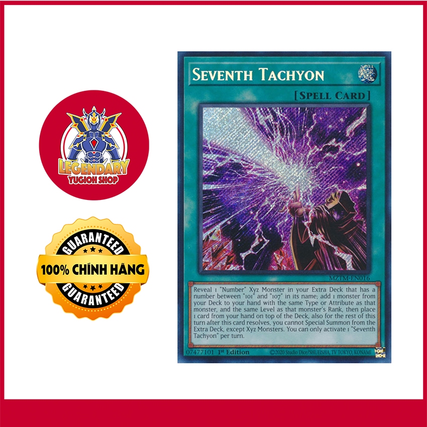 [การ์ด Yugioh ดั้งเดิม] Seventh Tachyon
